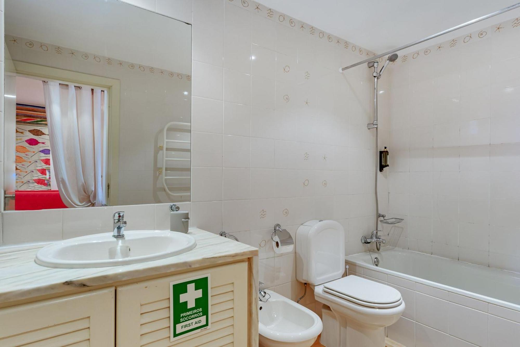 Golden 1 Bdr Flat W/ Balcony & Pool By Lovelystay Cabanas De Tavira Exteriör bild