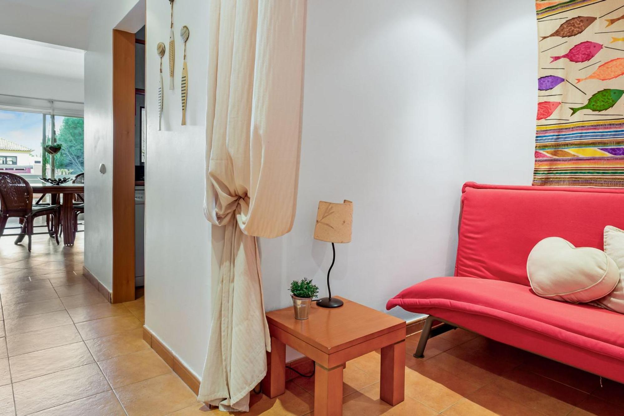 Golden 1 Bdr Flat W/ Balcony & Pool By Lovelystay Cabanas De Tavira Exteriör bild