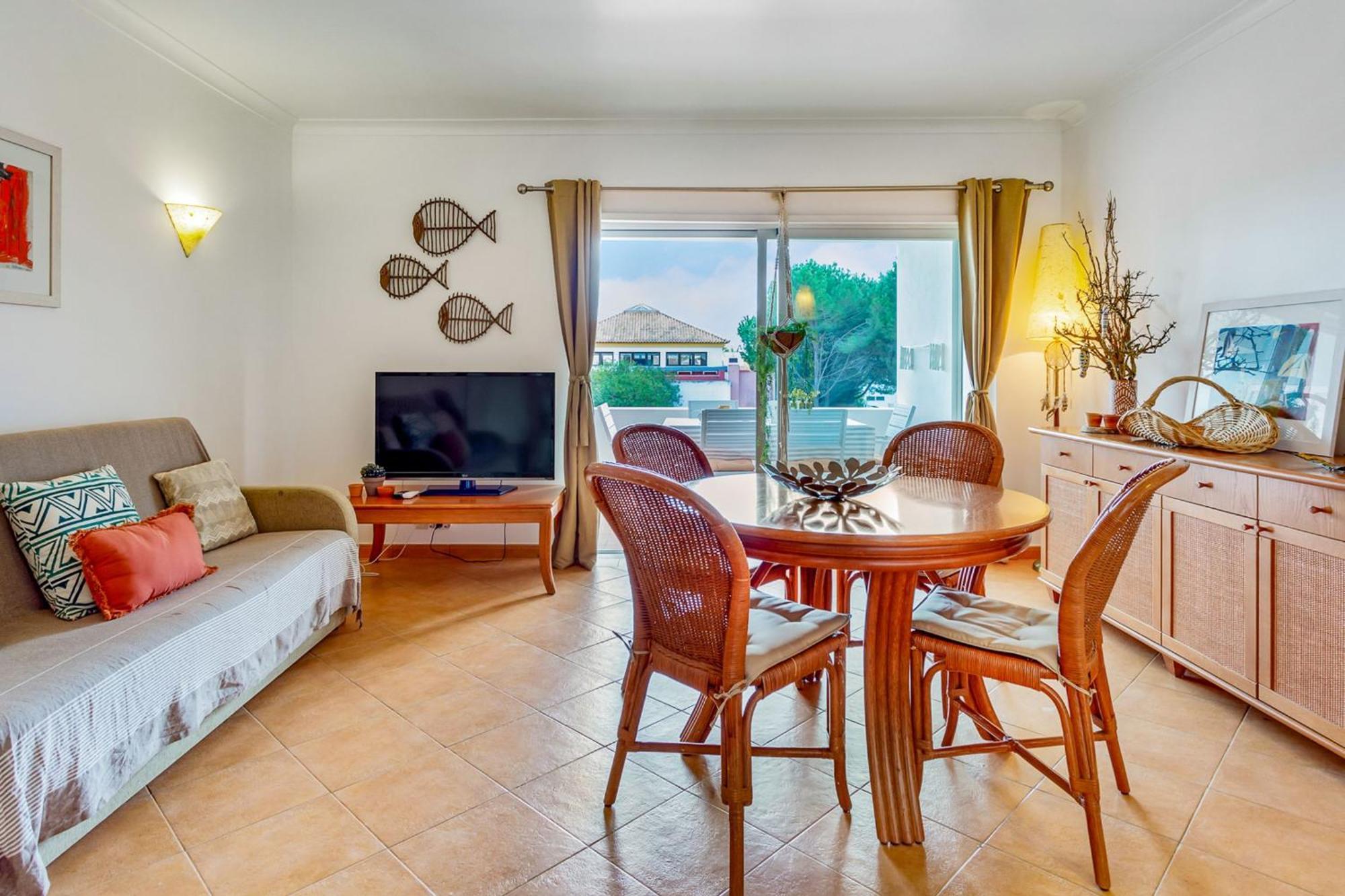 Golden 1 Bdr Flat W/ Balcony & Pool By Lovelystay Cabanas De Tavira Exteriör bild